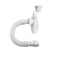 Сифон для писсуара ORIO P-31009 1 1/4 с манжетой 40/46мм, выпуск D70, с гибкой трубой 40/50 купить в Санкт-Петербурге | "Проконсим"